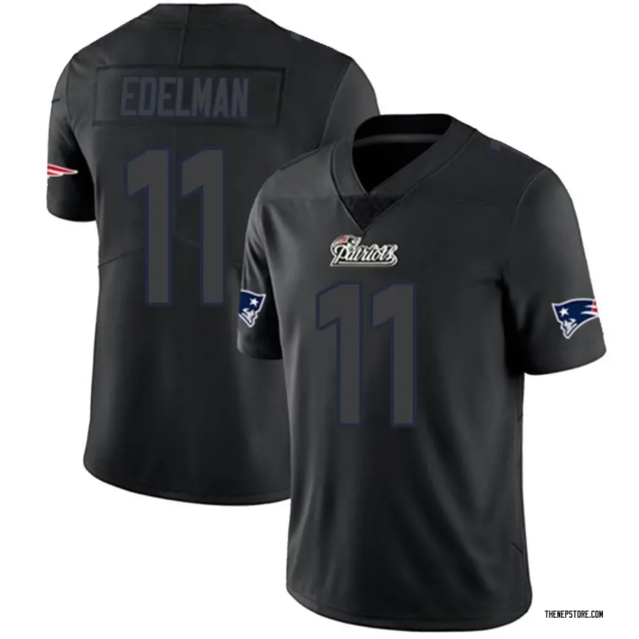 Nike / Men's New England Patriots Julian Edelman #11 Navy Limited Jersey