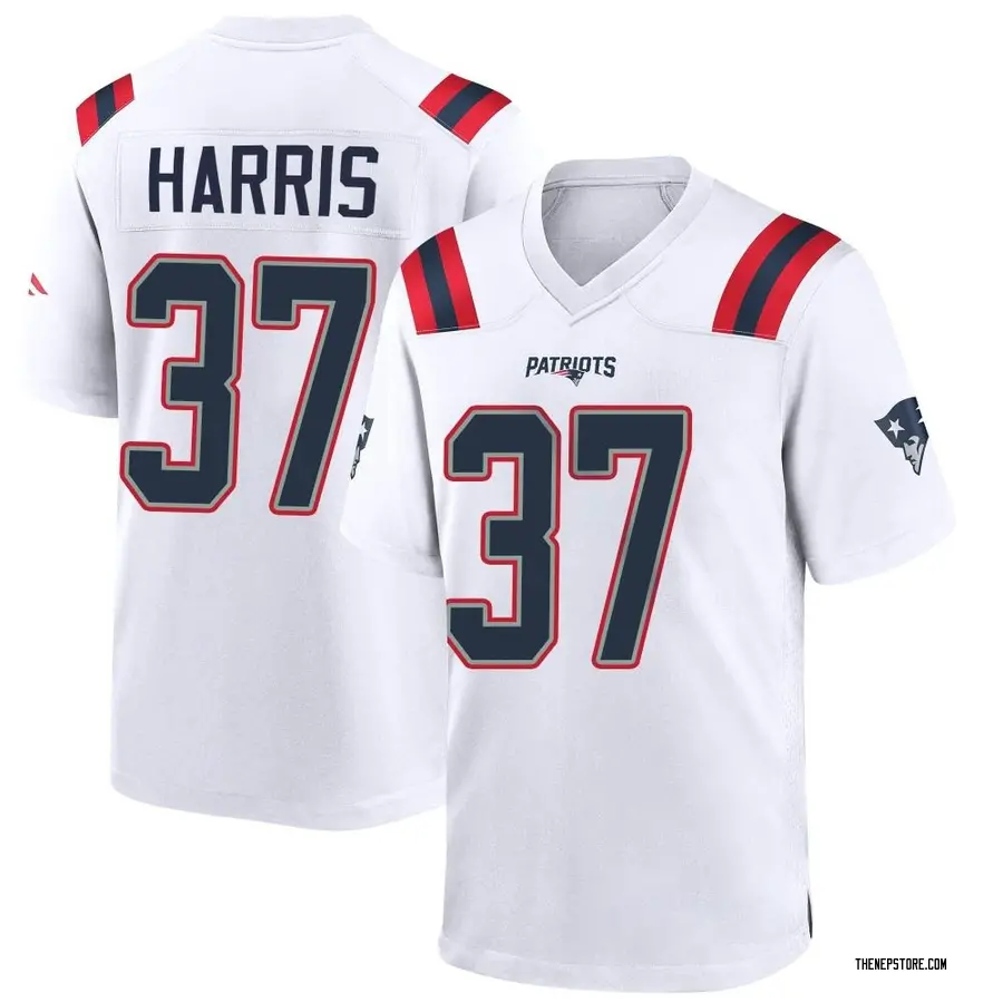 White Youth Damien Harris New England Patriots Game Jersey - New England  Store